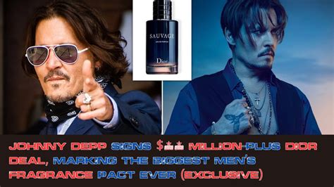 dior million|Johnny Depp Signs $20 Million.